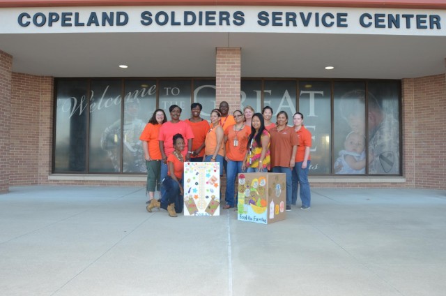 DFAS employees triple donation goal
