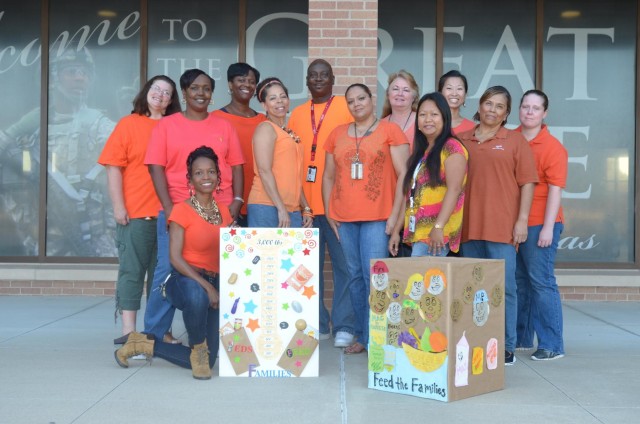 DFAS employees triple donation goal