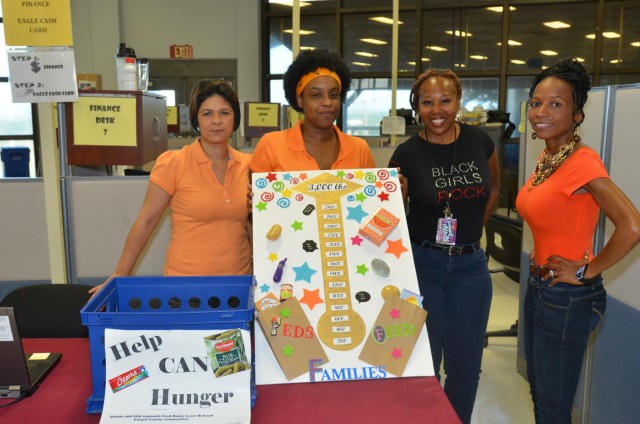 DFAS employees triple donation goal
