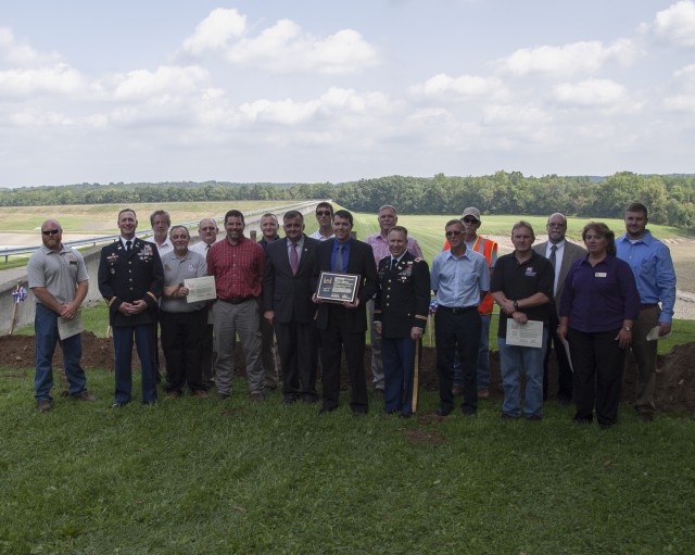 Bolivar Dam Project Delivery Team Recognized