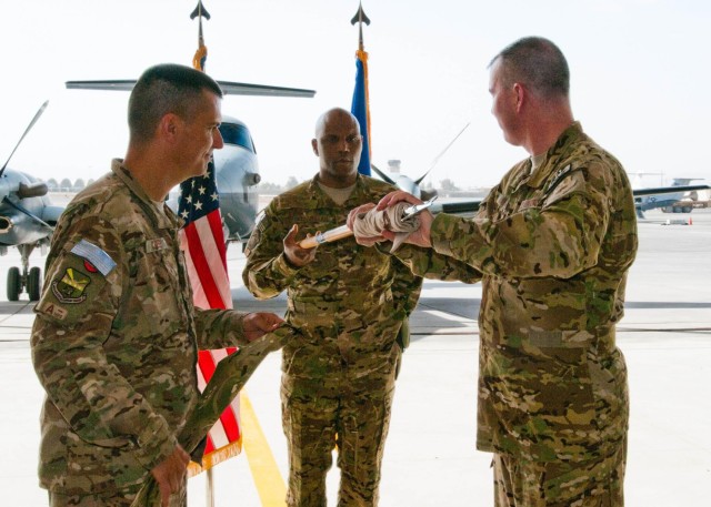 361st Expeditionary Reconnaissance Squadron ends their mission in RC-South