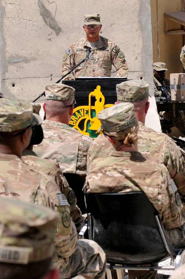 3d Cavalry Regiment troops hold memorial for fallen