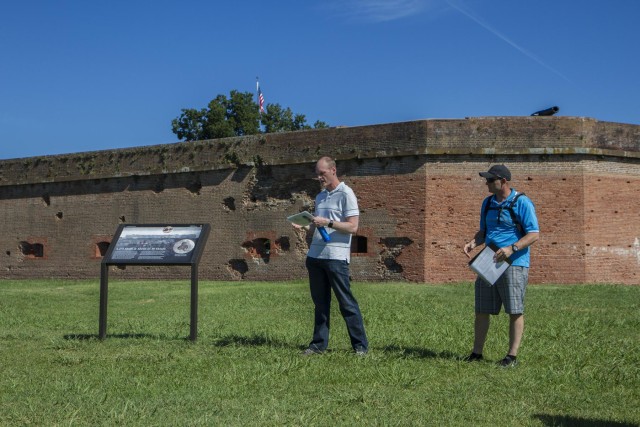 3rd CAB leaders learn from the past at Fort Pulaski