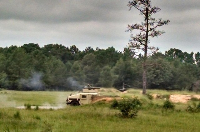 'Can Do' soldiers conduct heavy weapons training