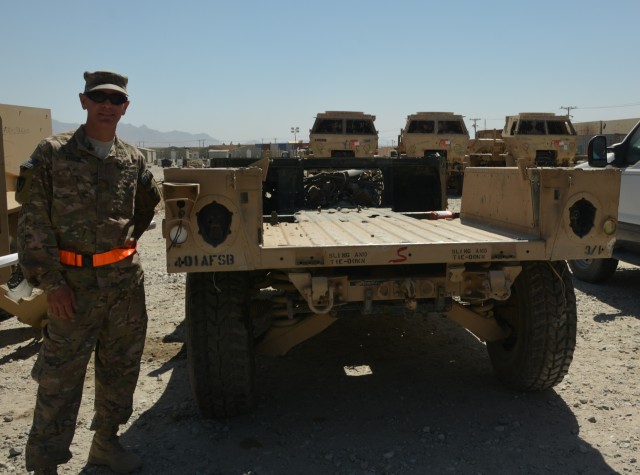 401st AFSB Area Development Plan Terrain Walk with Maj. Gen. Colt