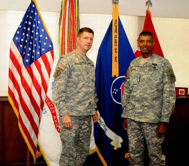 Thompson talks priorities as new two-star commander, way forward for the 412th TEC