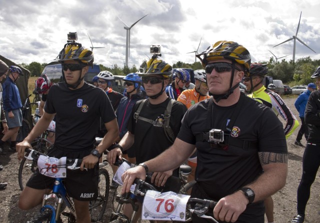 Pedaling partnerships: 173rd Airborne Brigade represents USA in Estonian cross country cycling competition