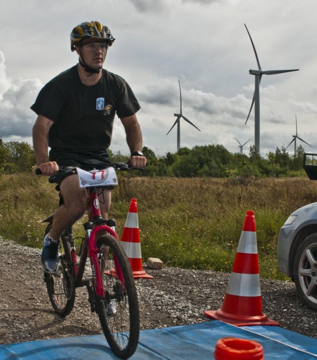 Pedaling partnerships: 173rd Airborne Brigade represents USA in Estonian cross country cycling competition