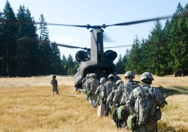 20th CBRNE Soldiers conduct air training mission 