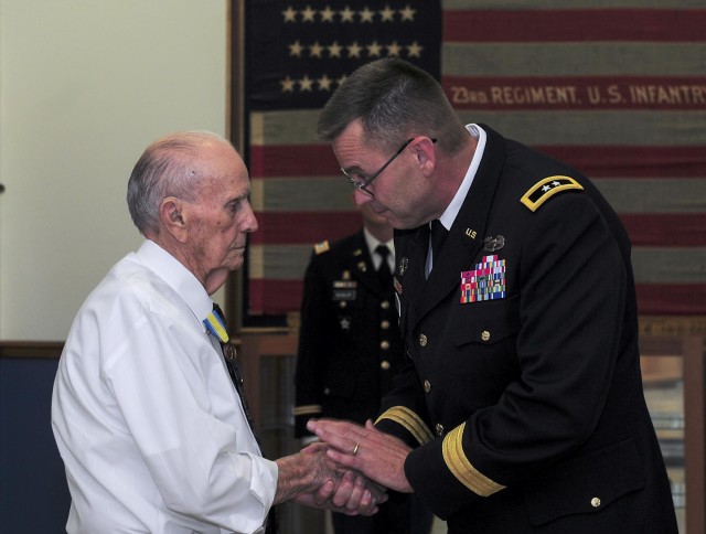 Better late than never: Korean War vet receives medals at JBLM