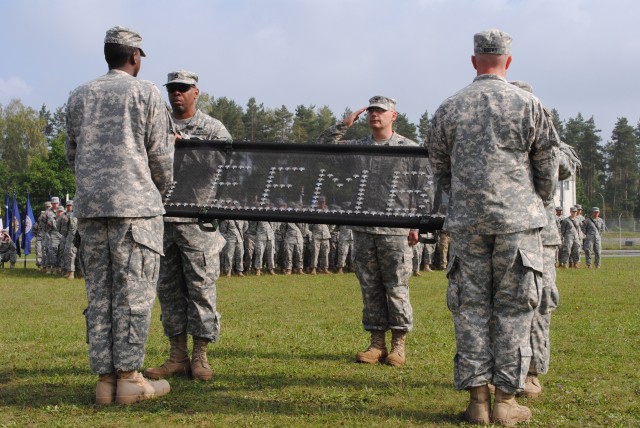 Ceremonial Litter Bearers Reveal the Litter Containing 137 Expert Field Medical Badges