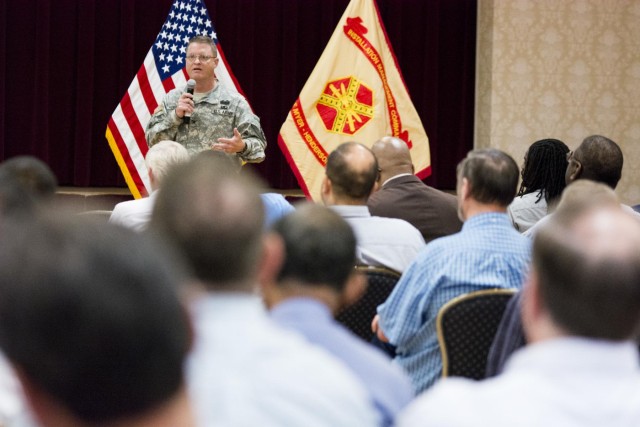 New command team outlines expectations in town hall