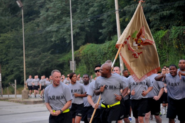 70th Brigade Support Battalion run