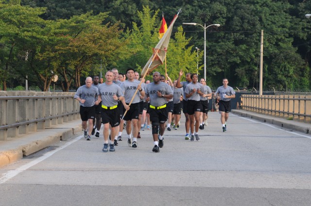 70th Brigade Support Battalion run