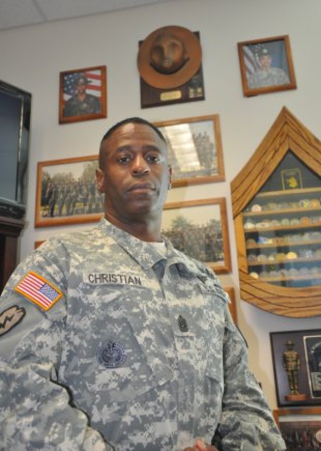 Command Sgt. Maj. Lamont Christian