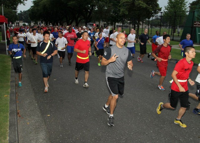 Camp Zama hosts 5K run/walk, ceremony to commemorate 9/11