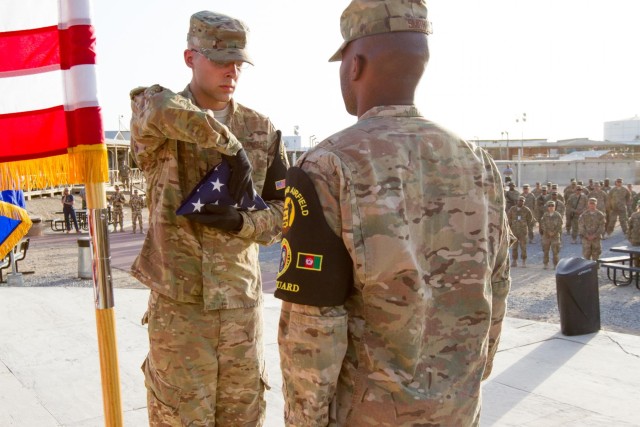 Service members remember 9/11 in Kandahar Airfield ceremony