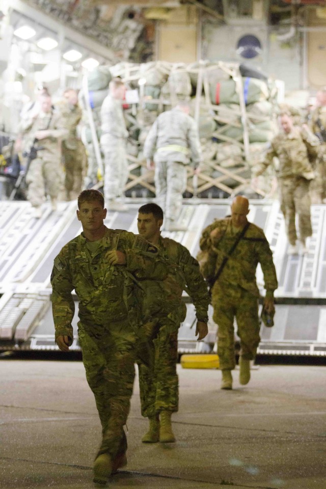 21st TSC moves 100,000 troops thru MK Air Base supporting Operation Enduring Freedom