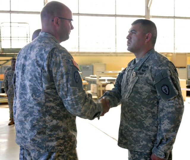 CAB Soldier honored for selfless act