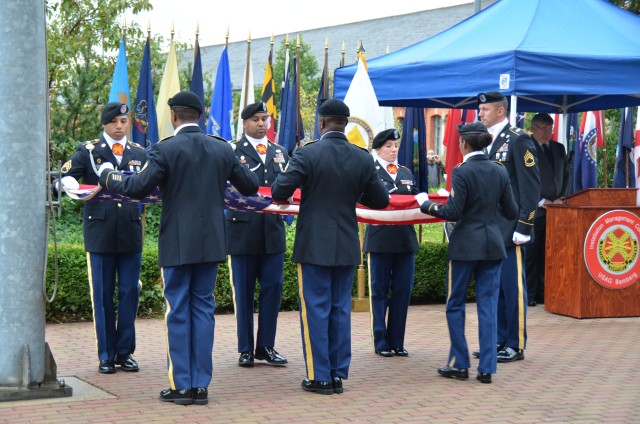 Folding of the flag