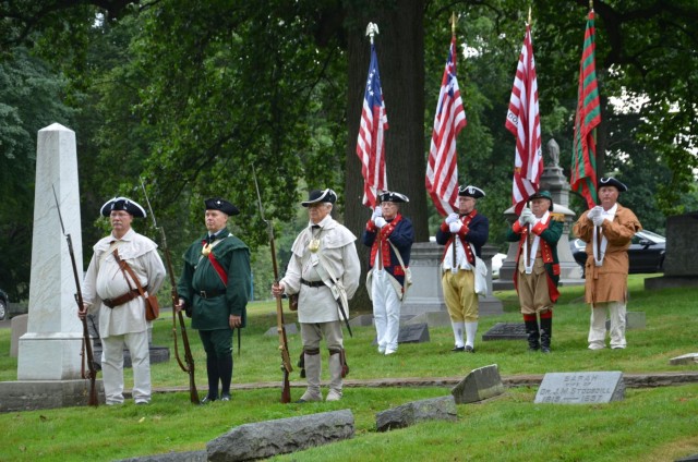 Benjamin Harrison Presidential Wreath Laying Ceremony emphasizes Civil War Service