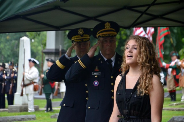 Benjamin Harrison Presidential Wreath Laying Ceremony emphasizes Civil War service