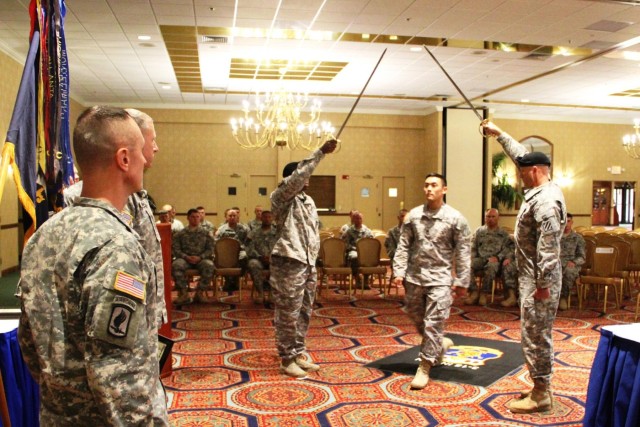 'Can Do' Battalion welcomes sergeants to NCO Corps