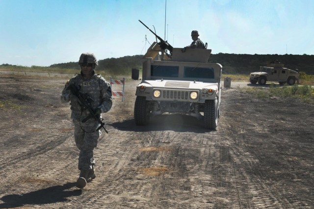 Combat support units certify convoy commanders, conduct live fire
