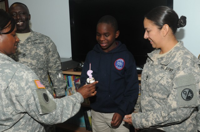 The Army people were at my school today: 80th TC Soldiers visit Danbury Conn. boys academy