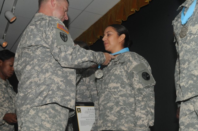 The Army people were at my school today: 80th TC Soldiers visit Danbury Conn. boys academy