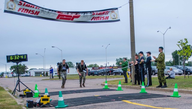 Canadian 'Ironman Competition' at Petawawa