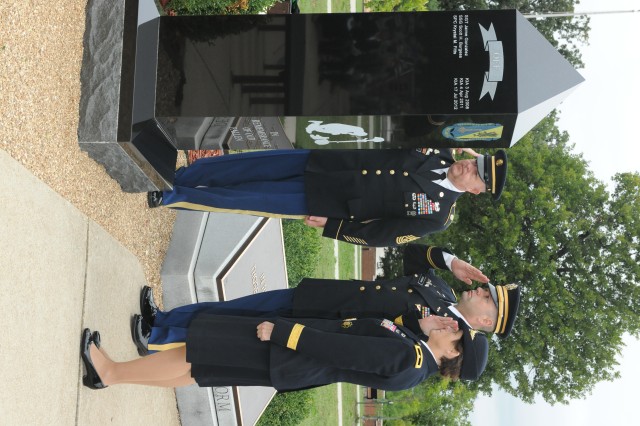 Chemical Regiment remembers fallen with OEF/OIF monument dedication