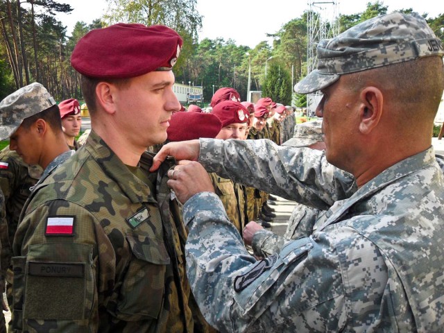 US and Polish Armed Forces