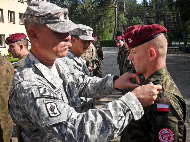 US and Polish Armed Forces