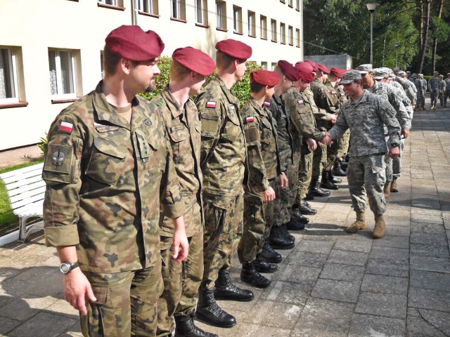 US and Polish Armed Forces