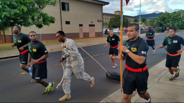 Engineers demonstrate physical, mental strength in Never Daunted challenge