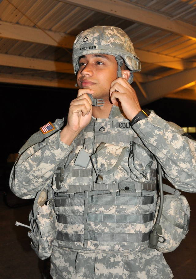 Colflesh competes for Army Best Warrior