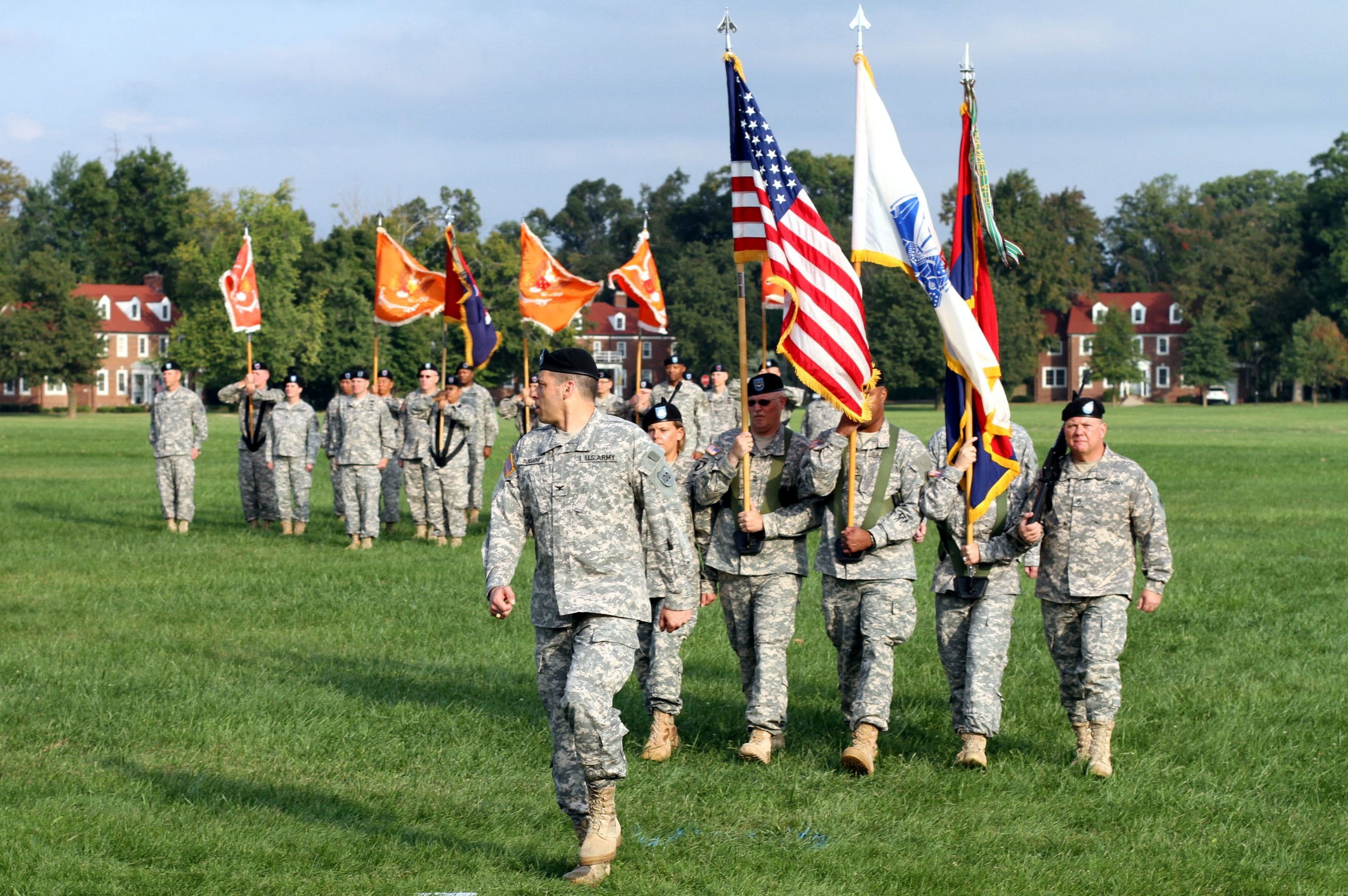 Col. (P) Jason Walrath takes the reins of the 100th Training Division ...