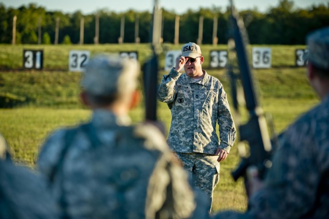 Army Reserve shooting instructors coach championship competitors