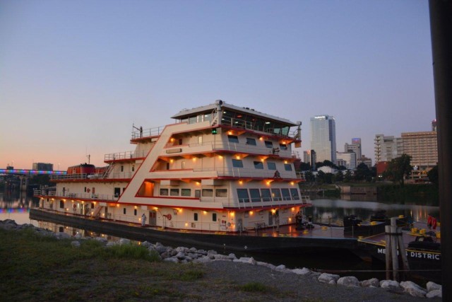 USA's largest towboat returns to Arkansas River