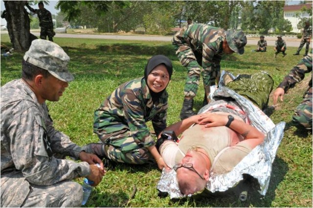 Tactical Combat Casualty Care medical evacuation training