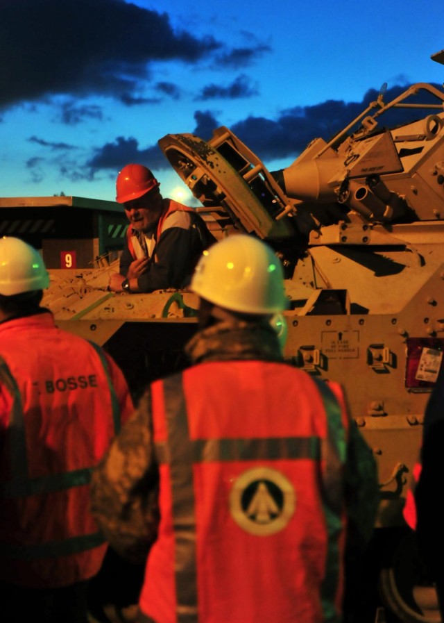 Planes, Trains and Ferries: 1/1 CAV equipment arrives in Europe