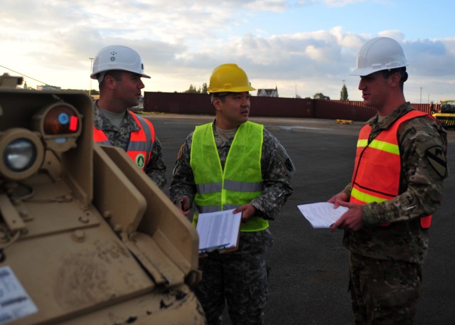 Planes, Trains and Ferries: 1/1 CAV equipment arrives in Europe