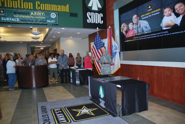 SDDC leaders renew commitment to Army Families