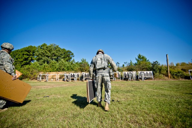 Soldiers take first shot at Army Reserve Small Arms Championship