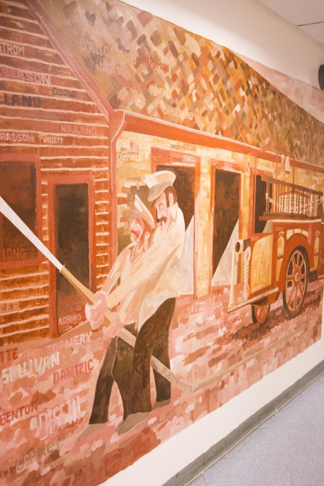 New fire station mural remembers Fort Myer, JBM-HH firefighters