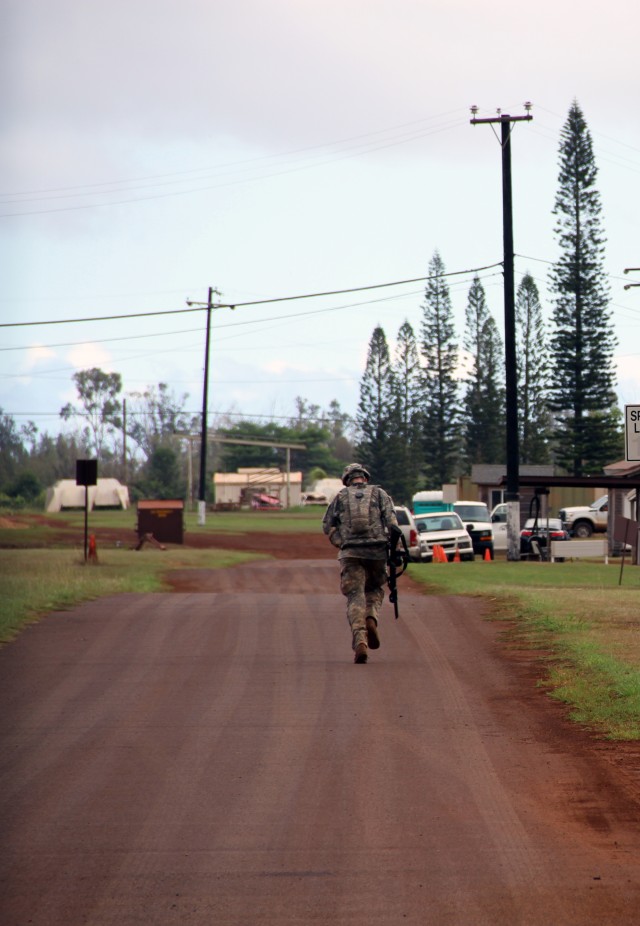 Running hard!