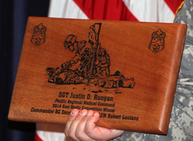 Plaque of exellence