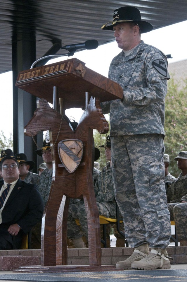 Cav troops prepare for Korea departure