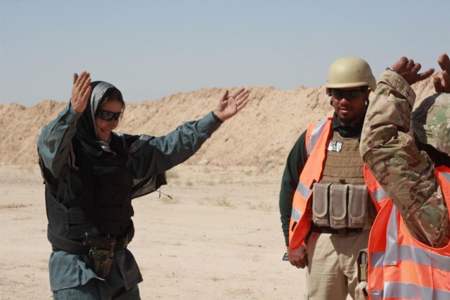 Female ABP officers get a turn at the range